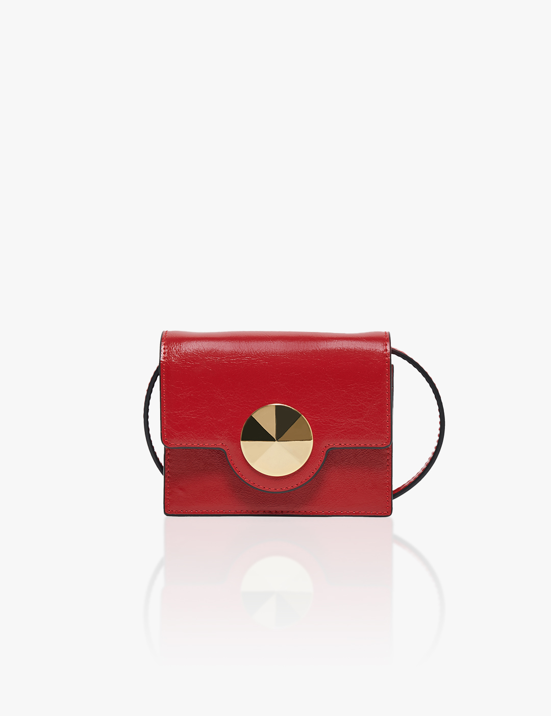 Diadest Strap Pouch Bag Mini Red